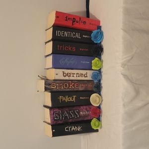 Ellen Hopkins Teen fiction hard cover and soft cover